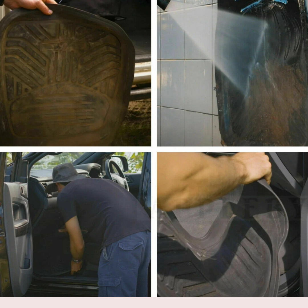 Standard rubber mats 4 pieces