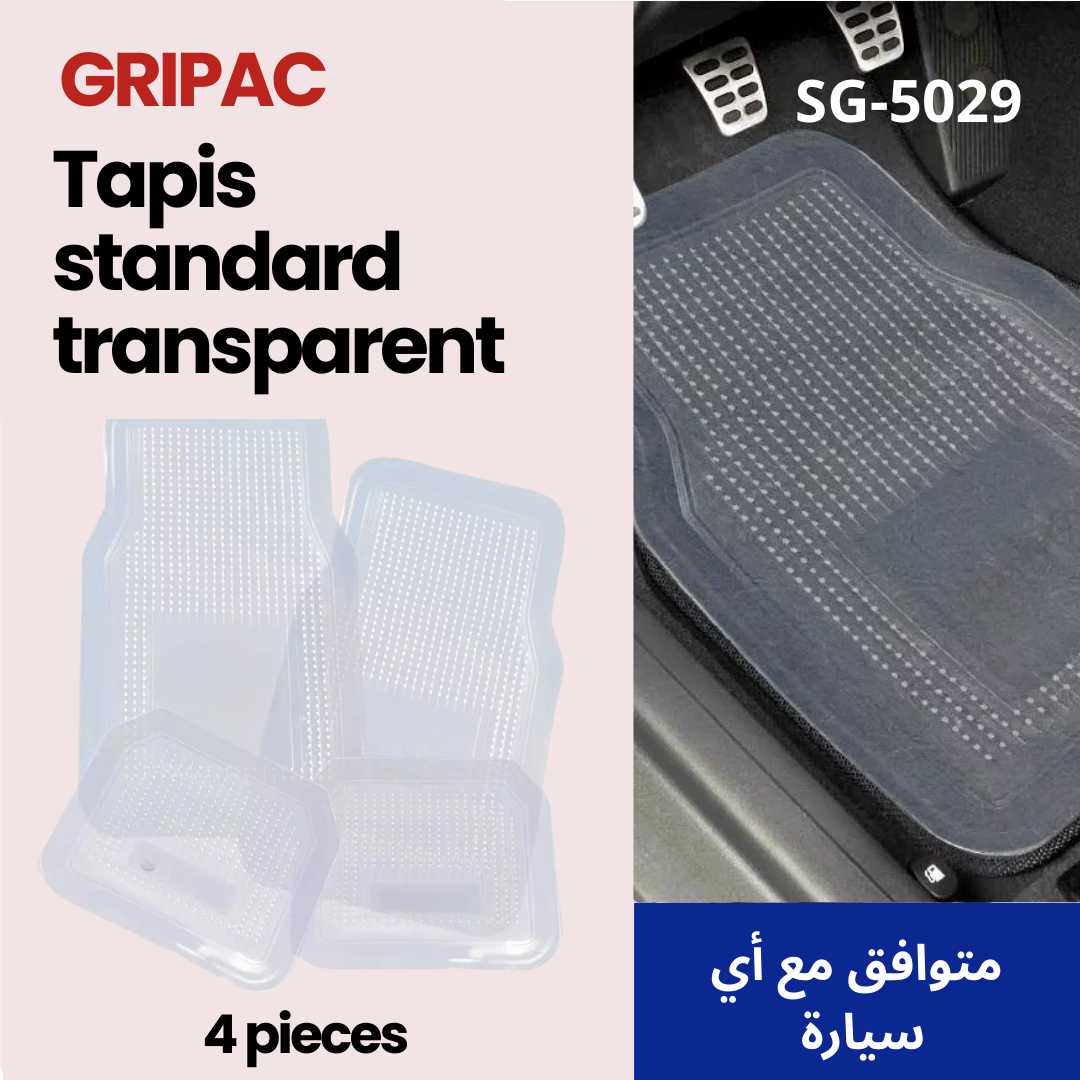 SG-5029 Tapis standard transparent économique
