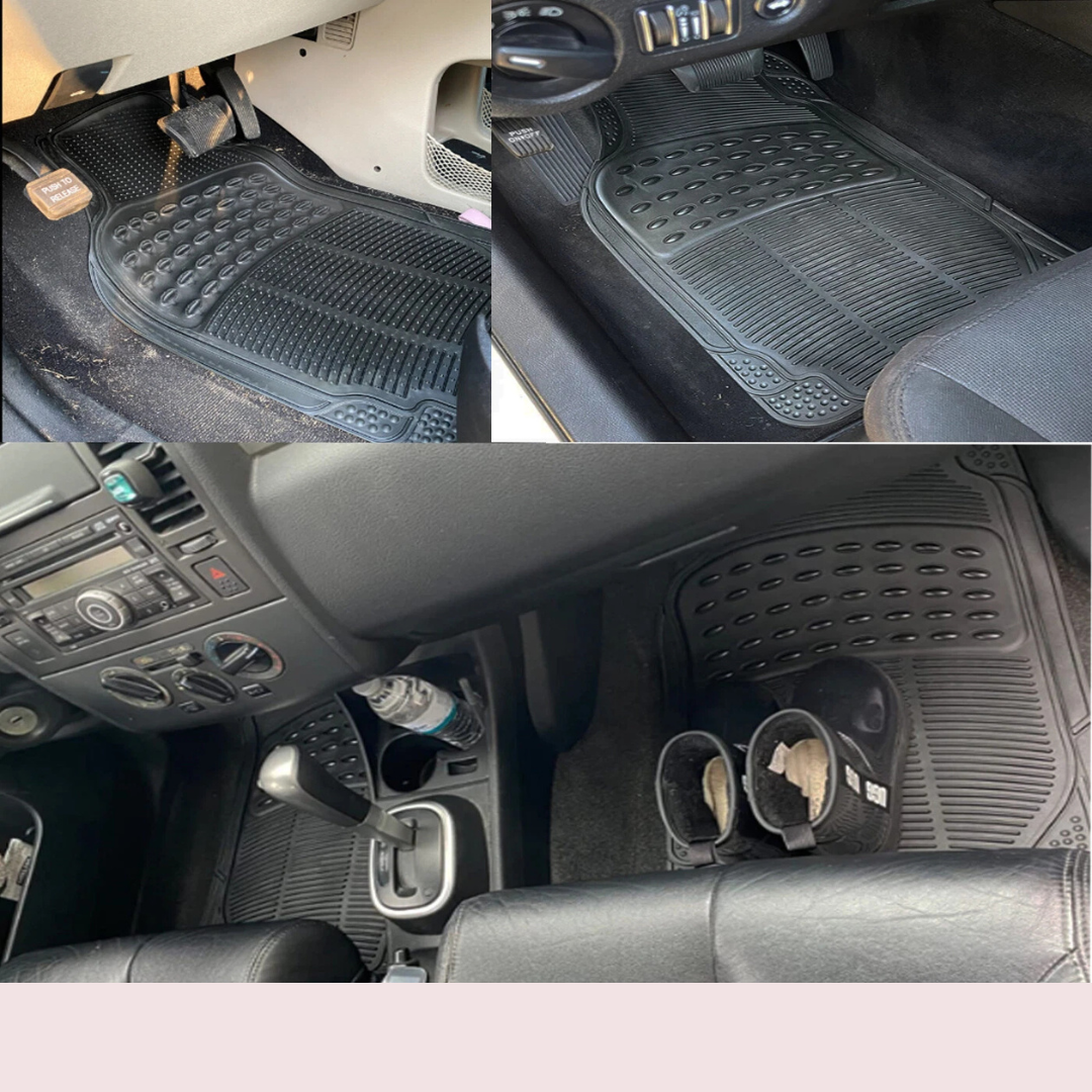 Standard rubber mats 3 pieces