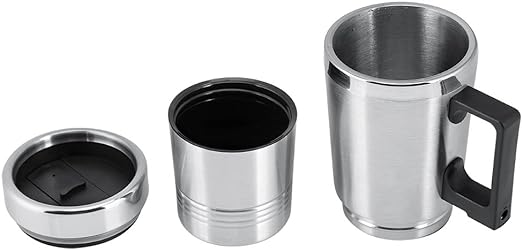 12V stainless steel heating thermos