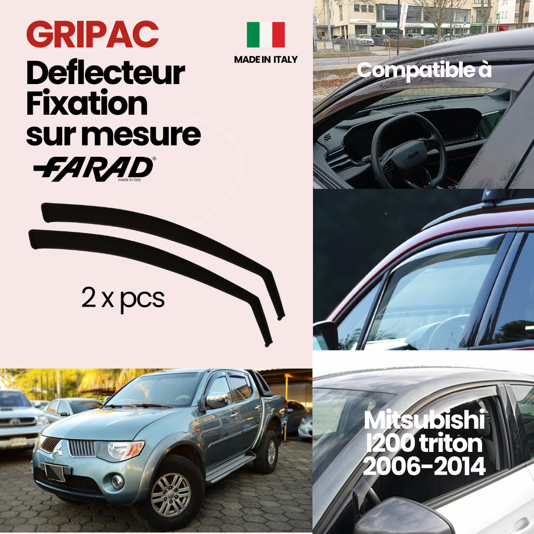 Farad mounting air deflector Mitsubishi L200 2006-2014