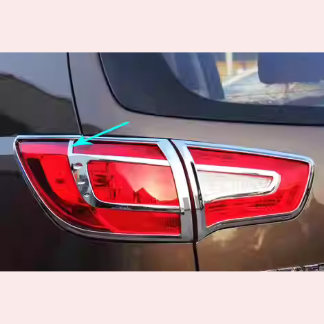 LK-SP314/ 2 cache feu rouge chromer kia sportage 2011-2015