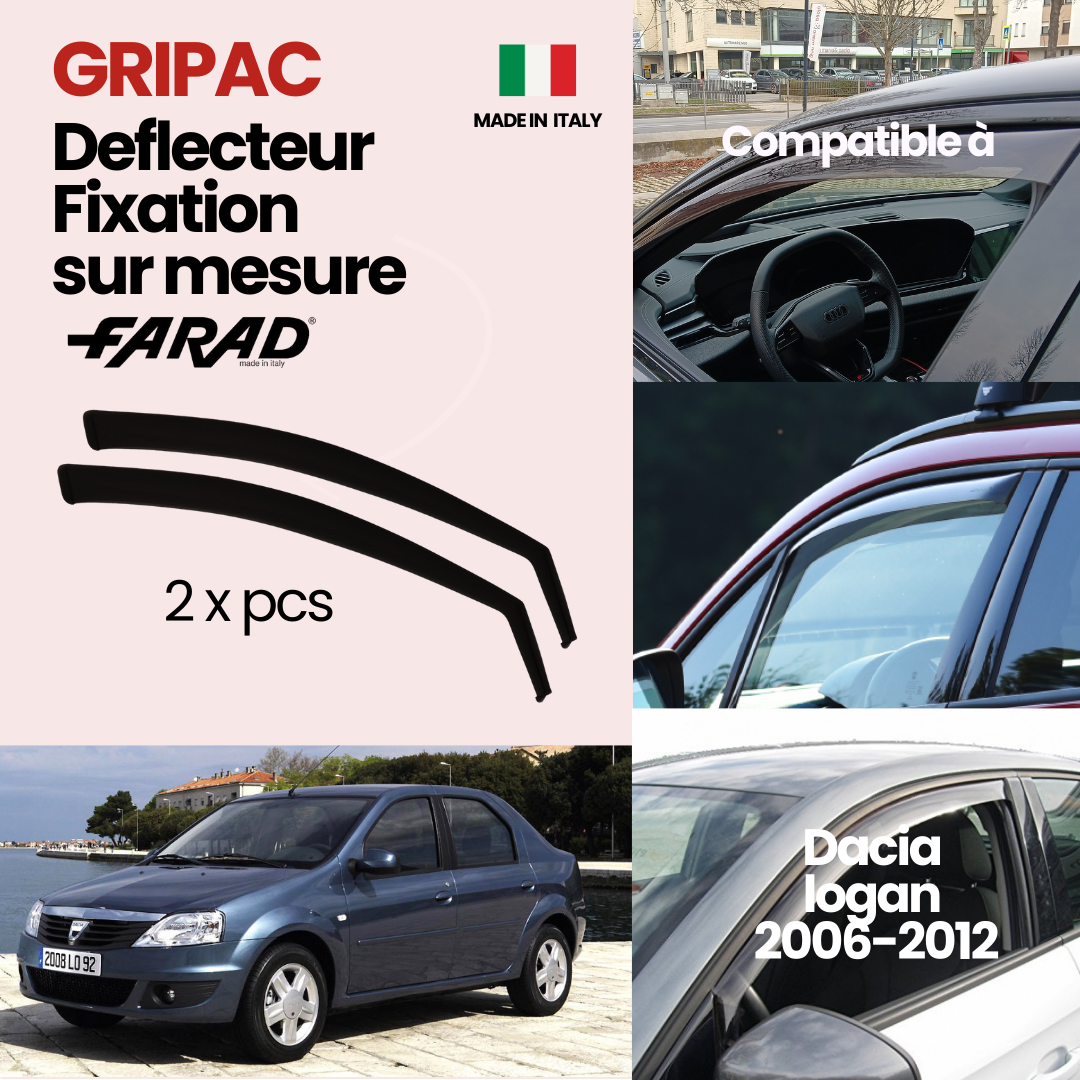 Air deflector fixing farad Dacia logan/Dacia sandero