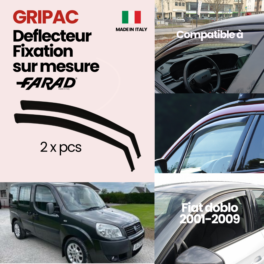 Air deflector fixing farad Fiat Doblo 2001-2009