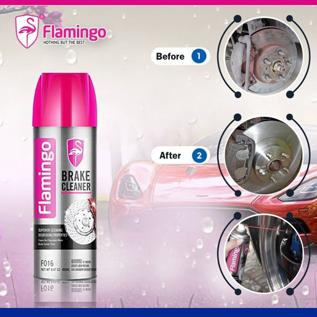 F016Flamingo nettoyant disque de frein 450ML