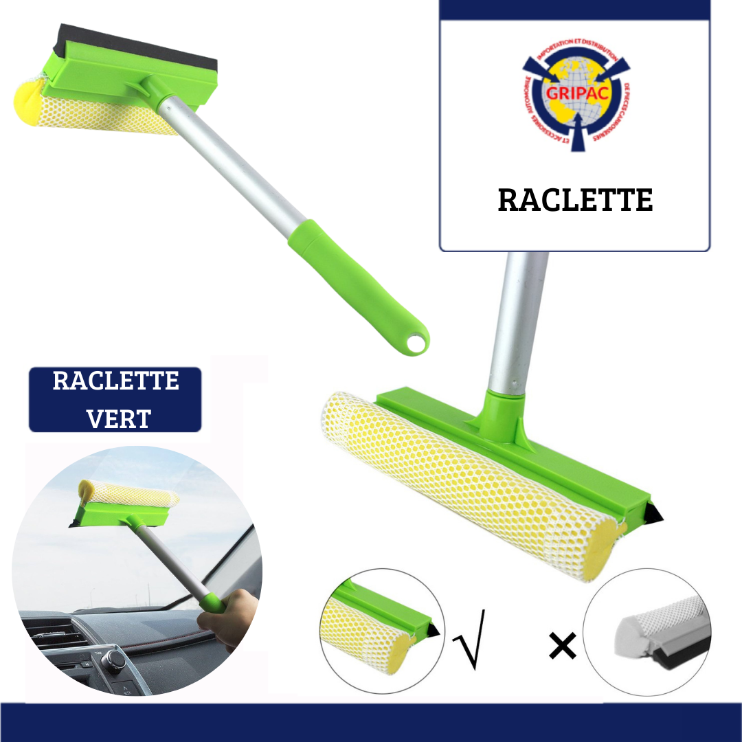 Raclette parebrise vert