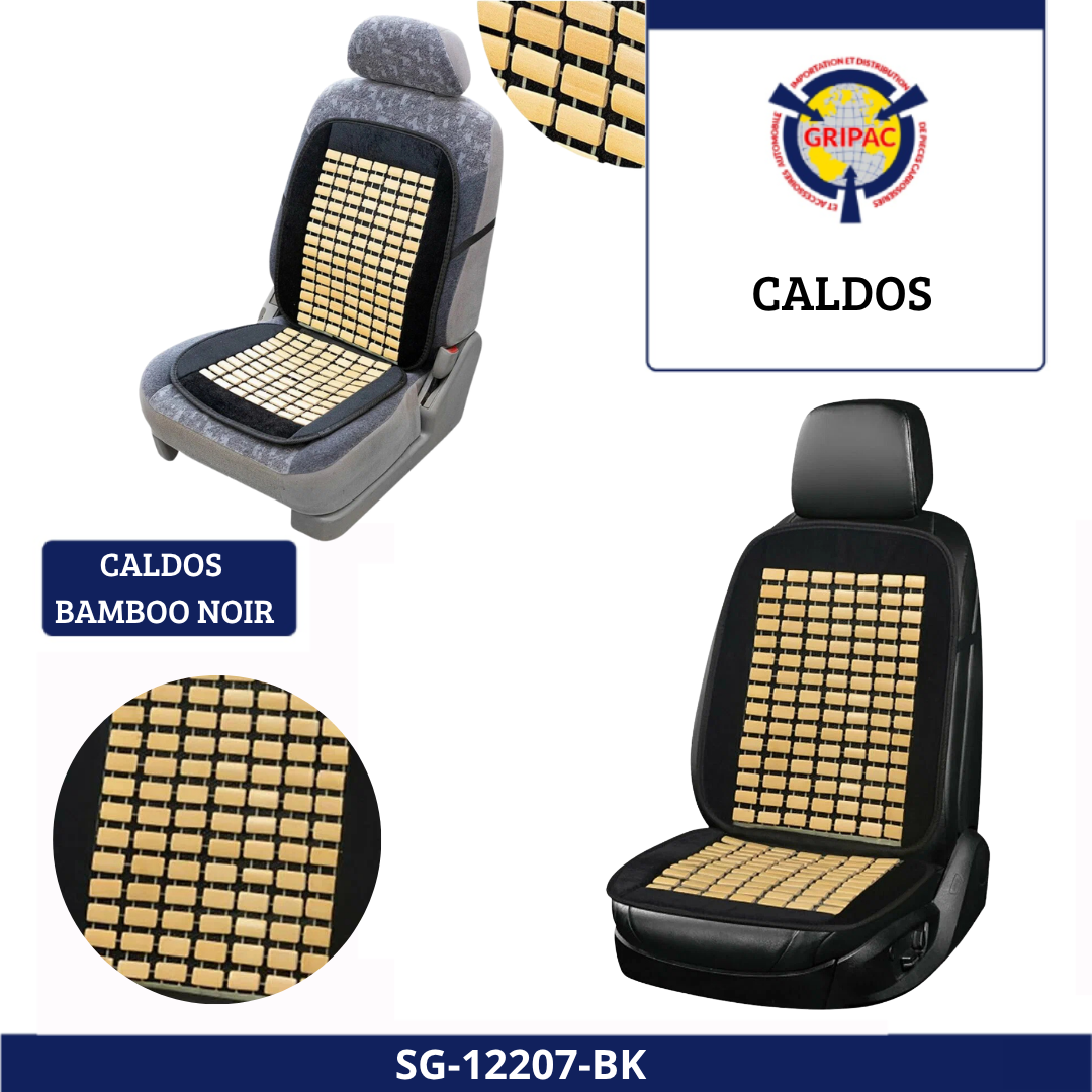 SG-12207 Caldos bamboo dein noir 2 sièges