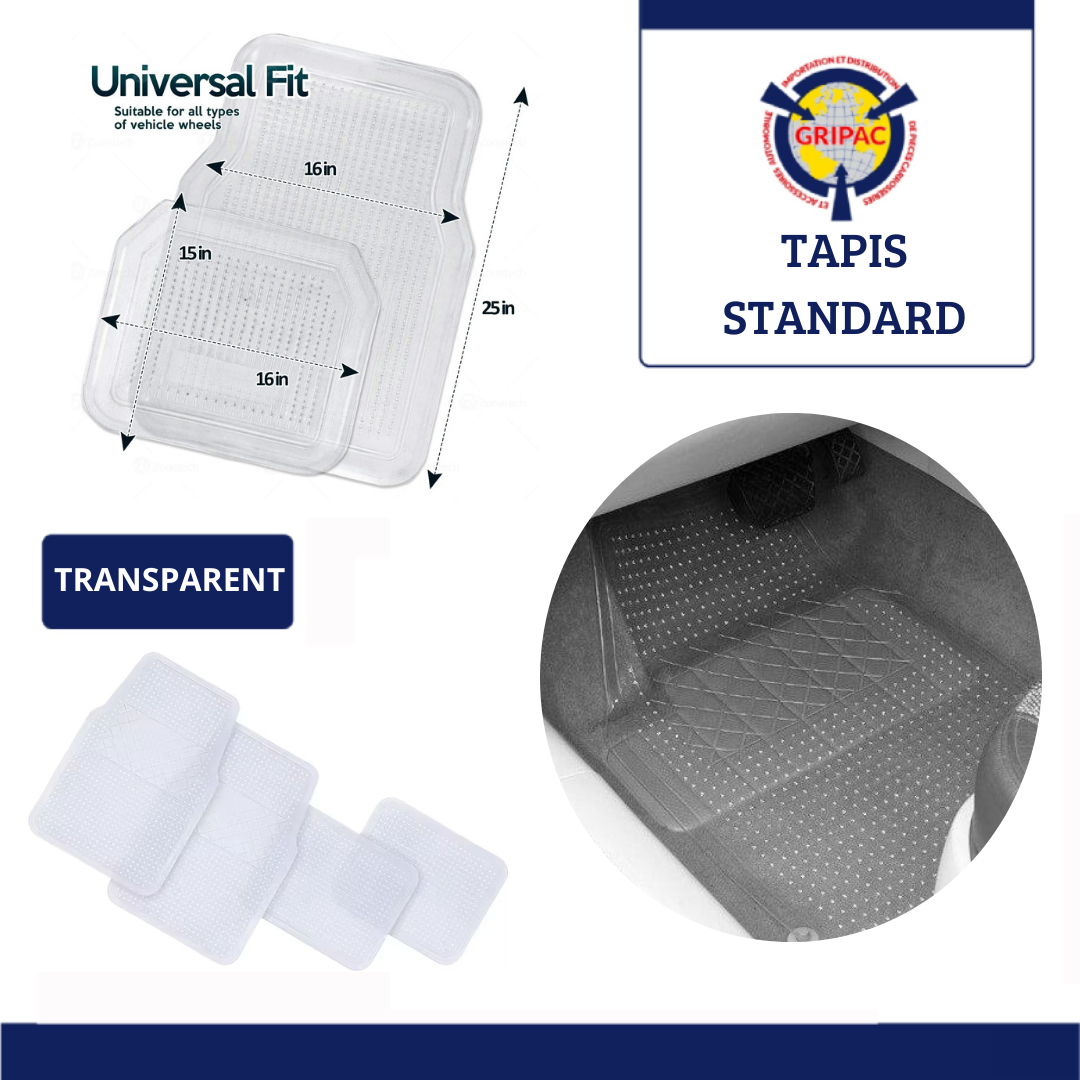 SG-5029 Tapis standard transparent économique