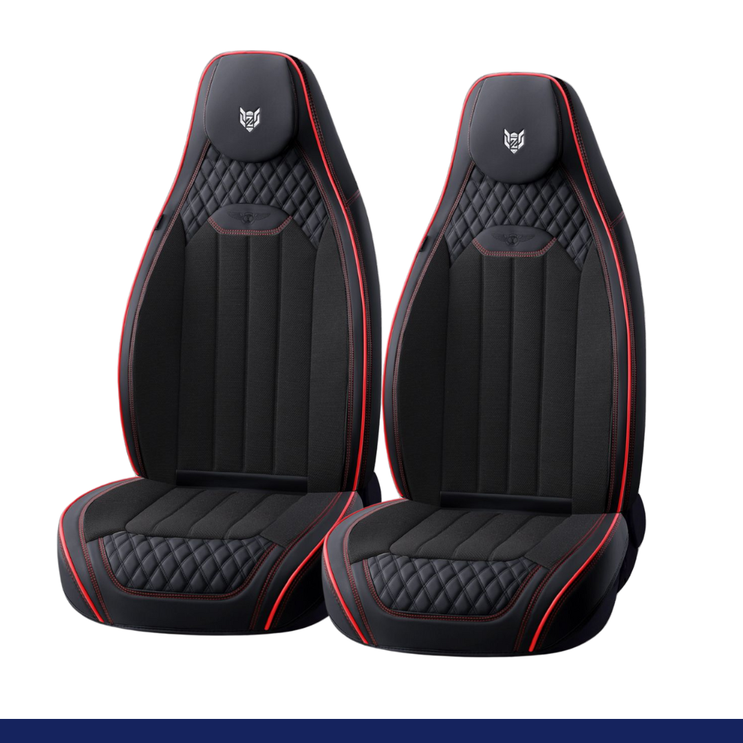 308 caldos lux black red line