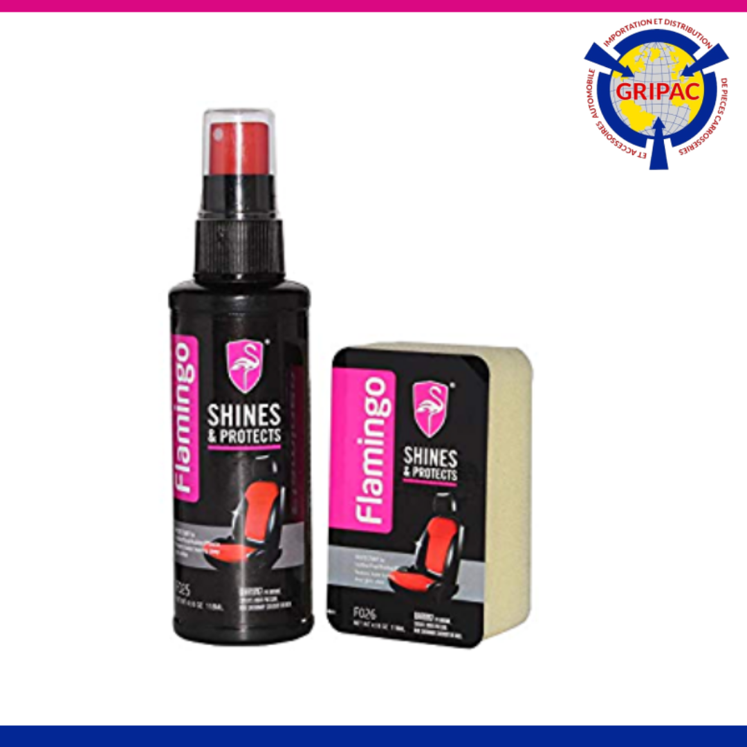 F026 Flamingo protecteur de siege & brillants
