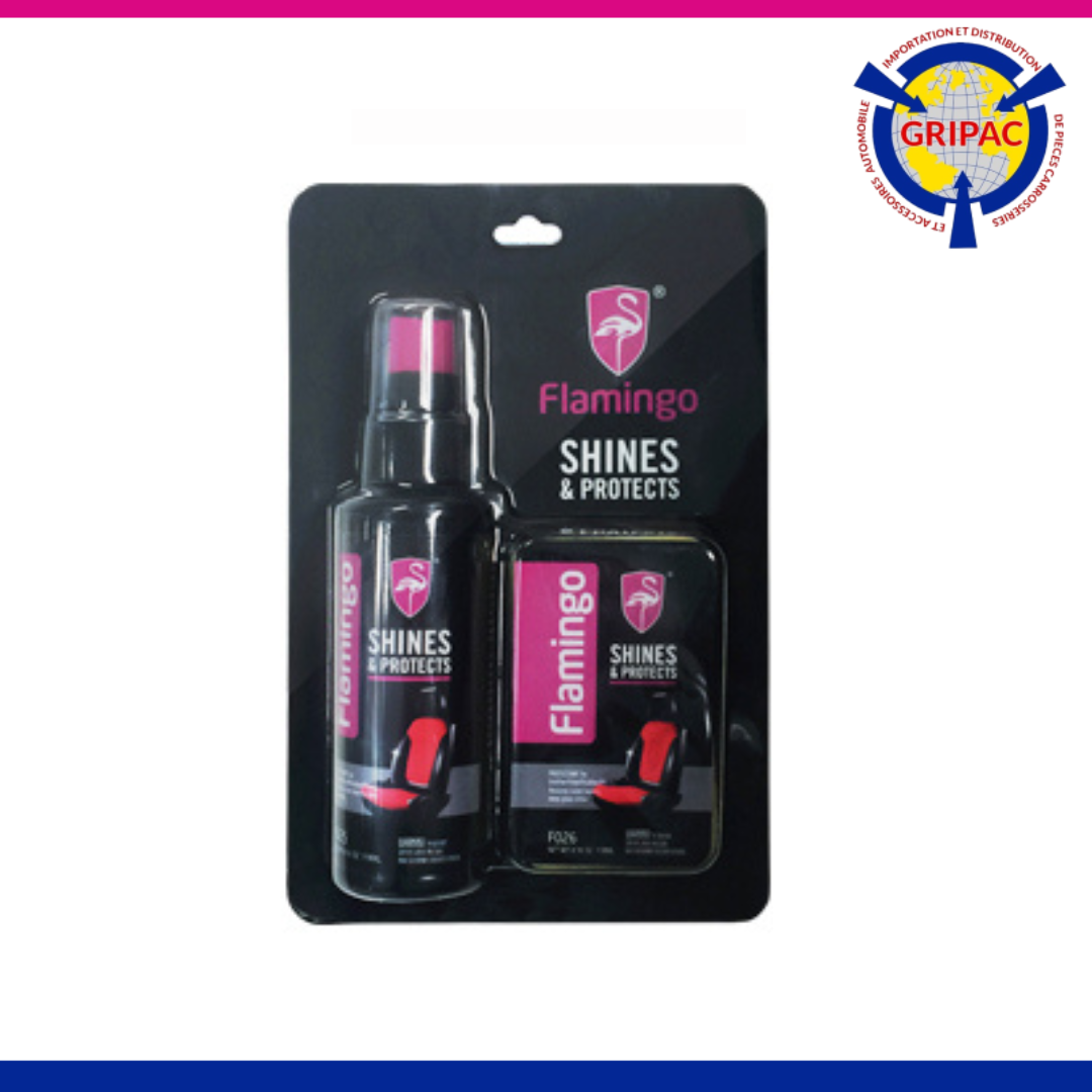 F026 Flamingo protecteur de siege & brillants