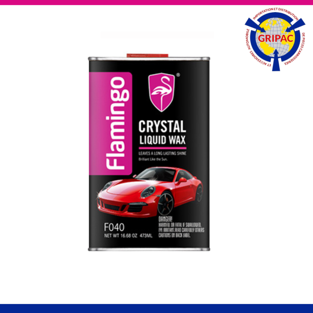 F040 Flamingo crystal polisage wax