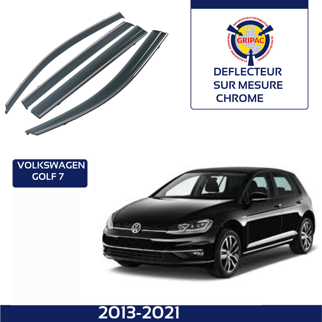 Chrome deflector Volkswagen golf 7 2012-2019