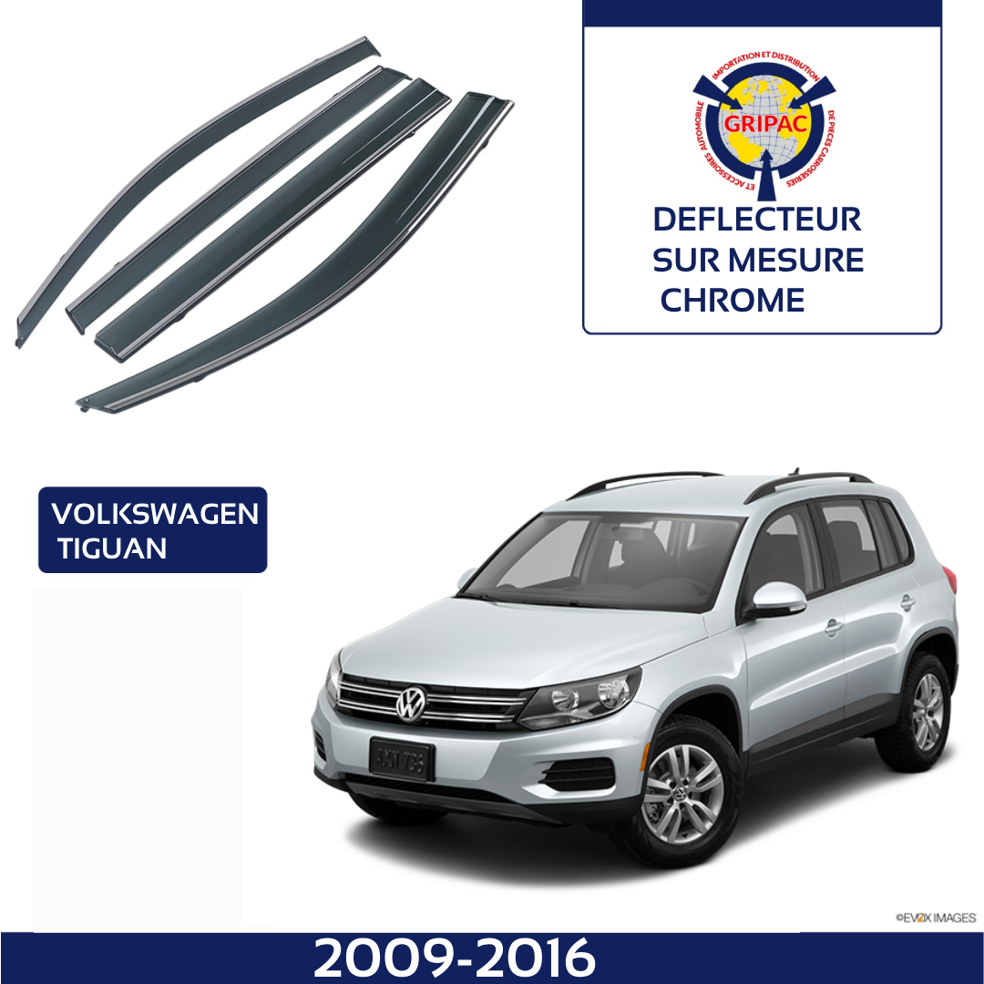 Chrome deflector Volkswagen Tiguan 2008-2016