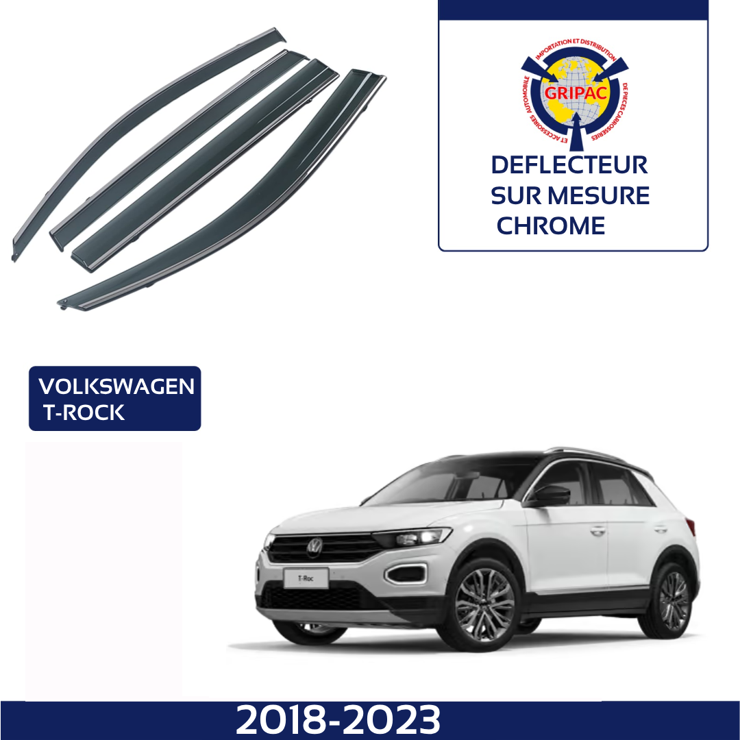 Volkswagen t-roc chrome deflector