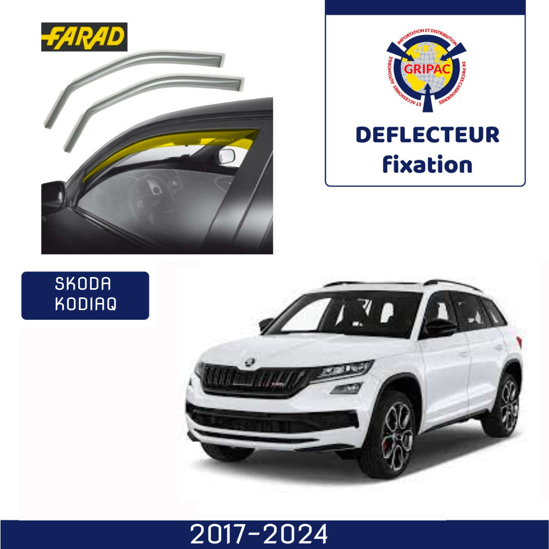 14-191M Deflecteur d'air fixation farad 2piece skoda kodiaq 2017-2024