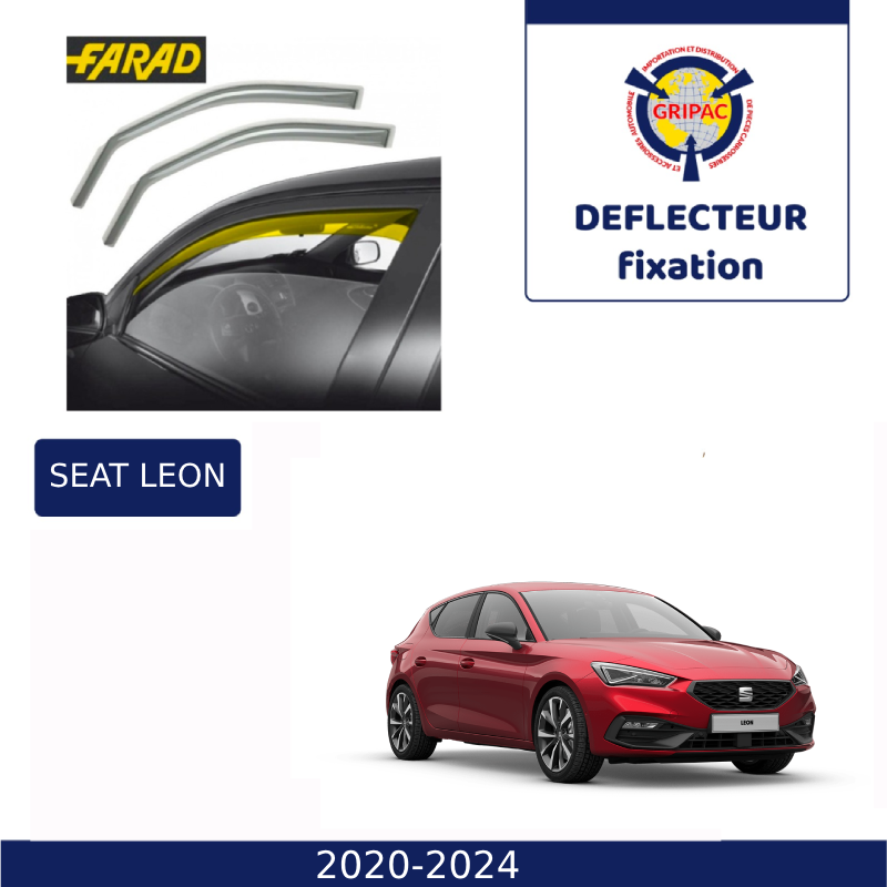 12-776 Deflecteur d'air fixation farad 2piece seat leon 2020-2025