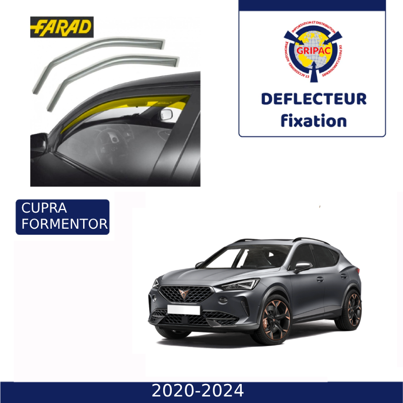 12-788 Déflecteur d'air fixation farad 2piece Cupra formentor 2020-2025