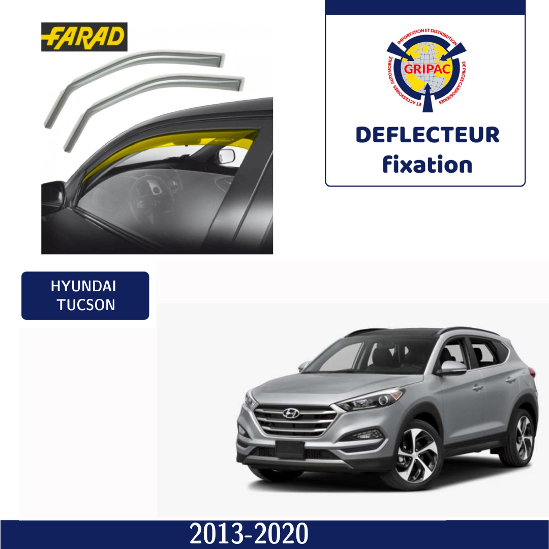 14-179M Déflecteur d'air fixation farad 2pieces Hyundai Tucson 2015-2020