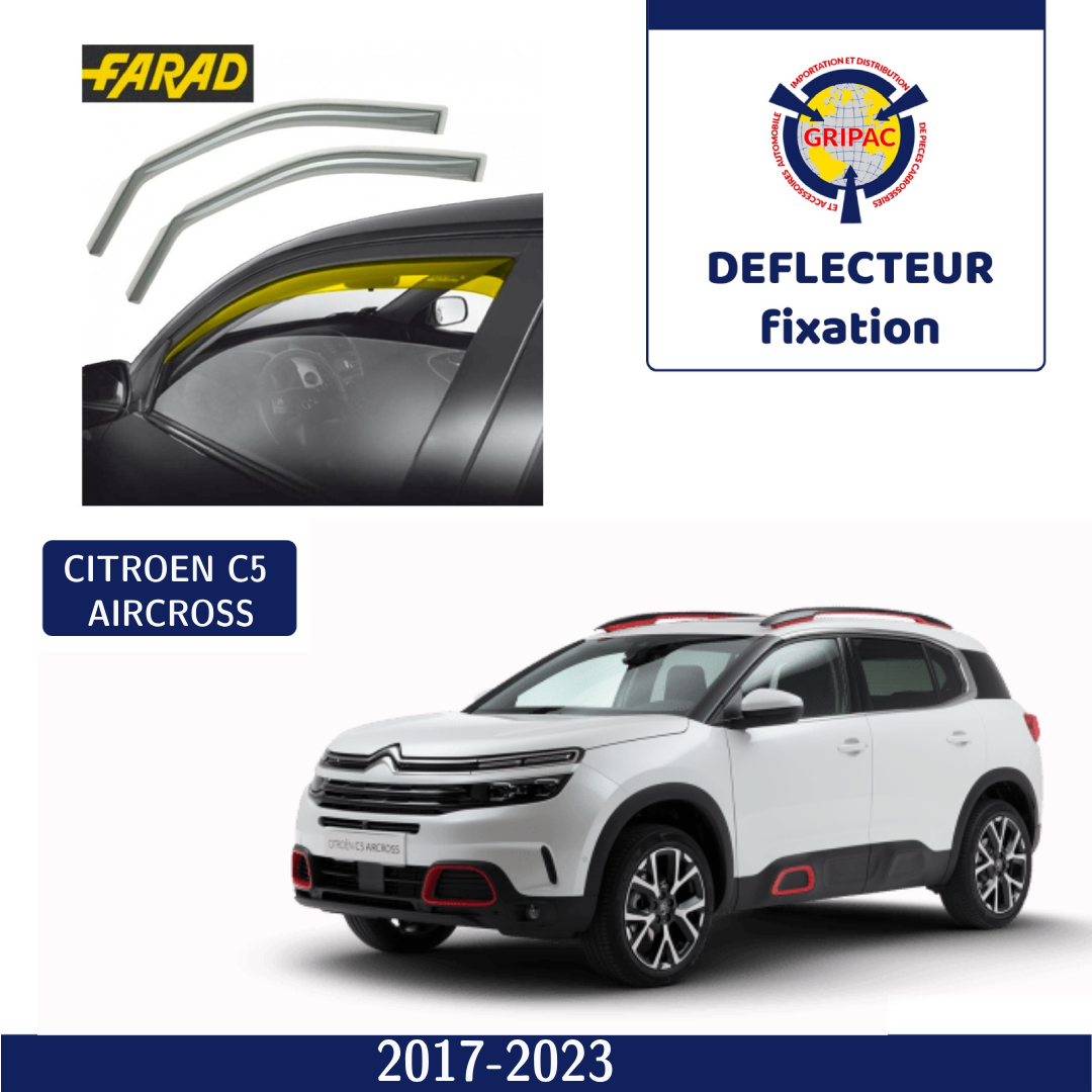 Déflecteur d'air fixation farad Citroën C5 Aircross – My Store