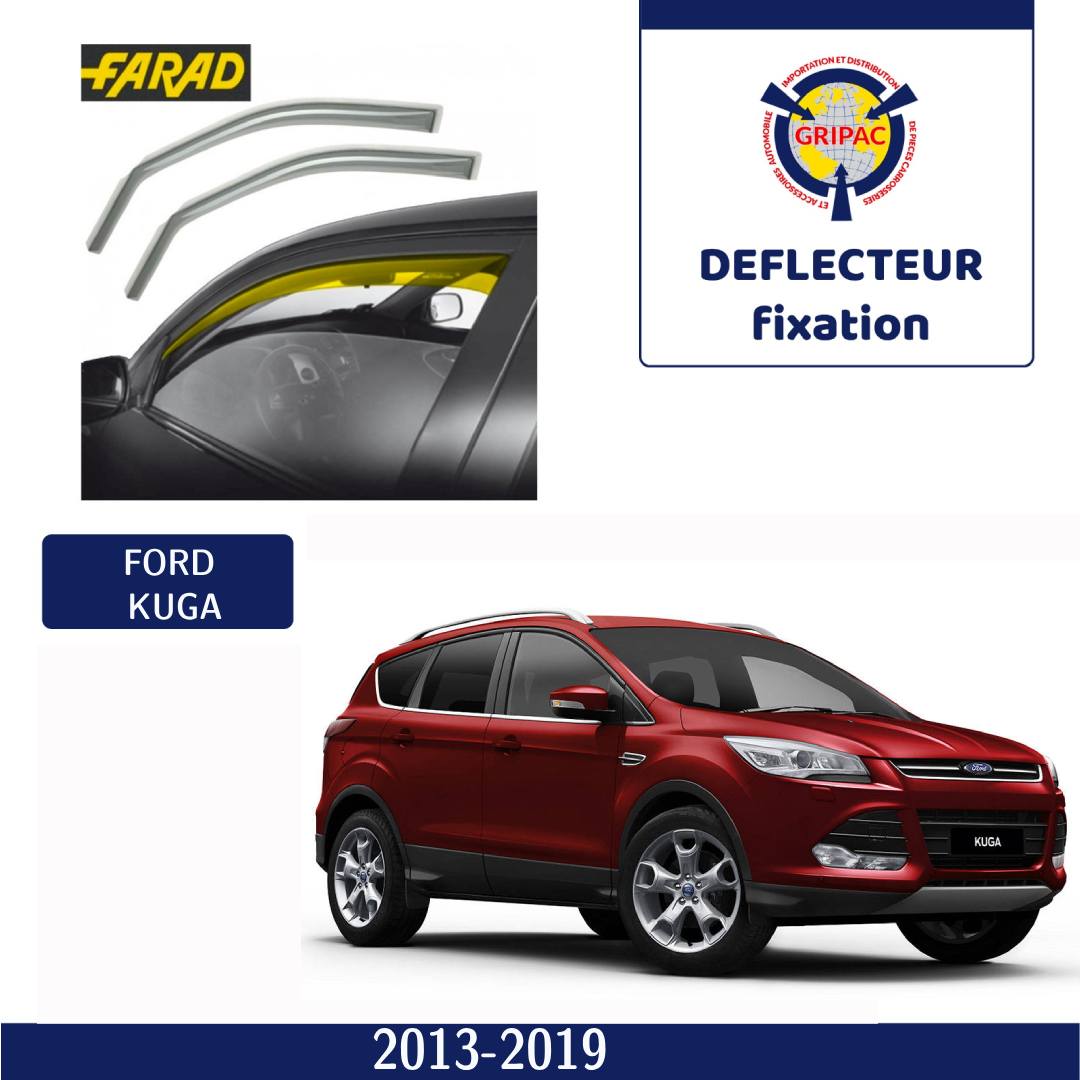 14-159M Deflecteur d'air fixation farad 2pieces ford kuga 2013-2019