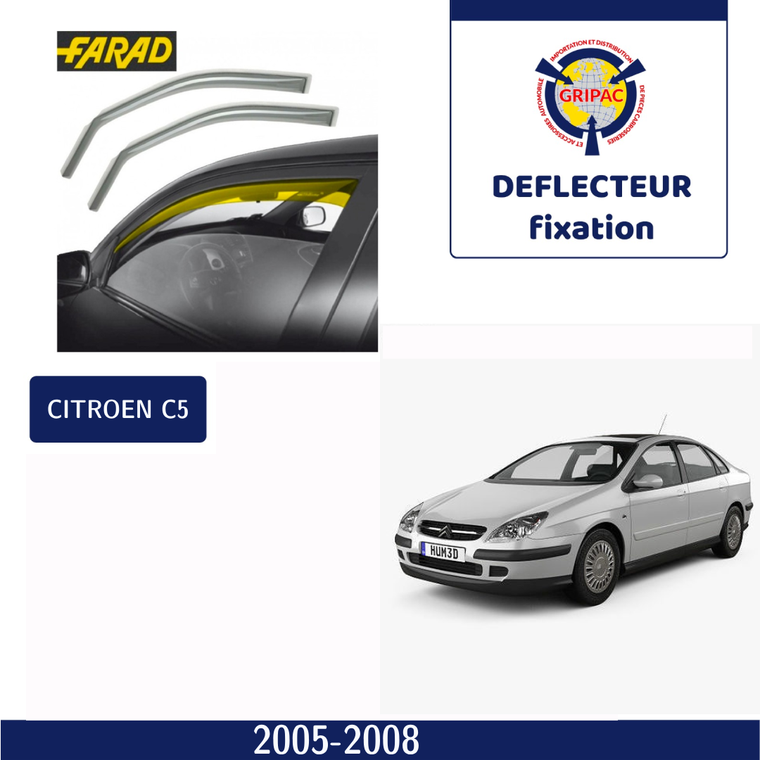 Air deflector fixing farad Citroen C5 2005-2008