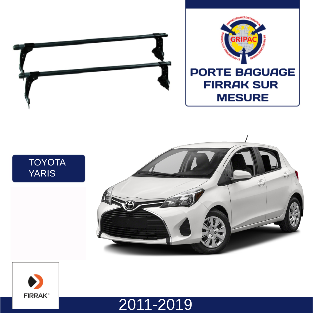 Porte baguage sur mesure firrak Toyota yaris 2011-2019