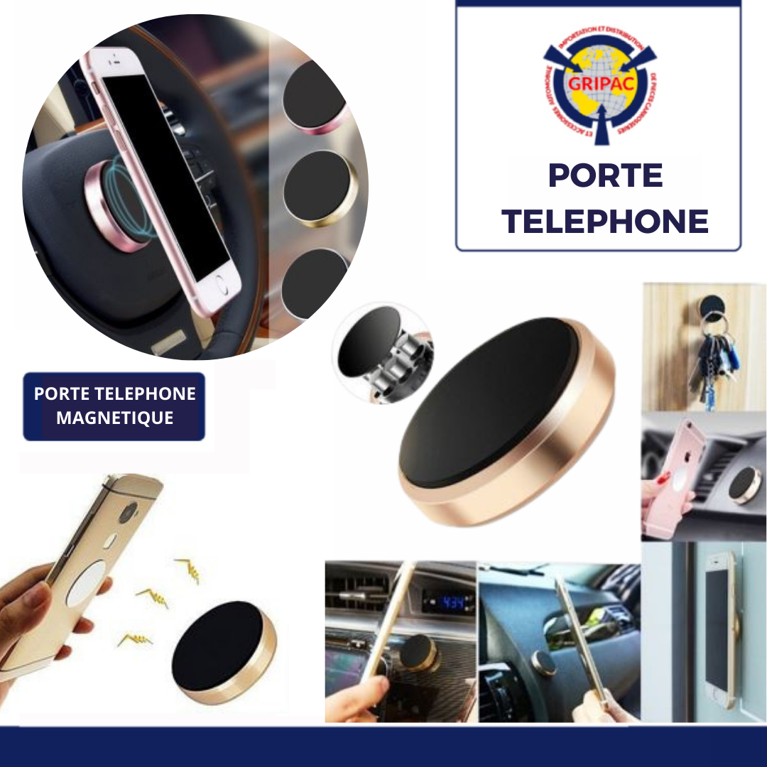 Porte téléphone magnétique