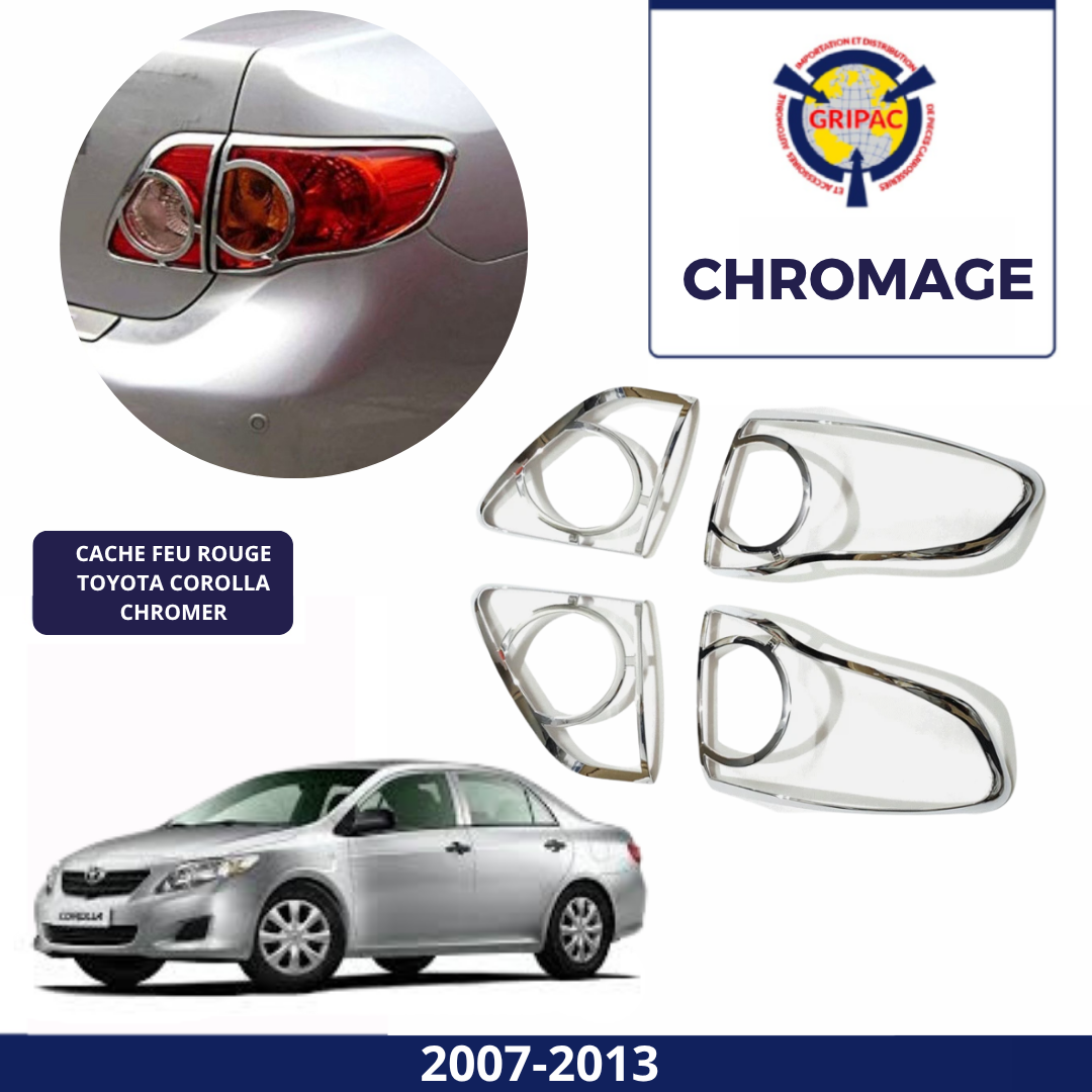 Cache feu rouge arrière toyota corolla 2007-2013