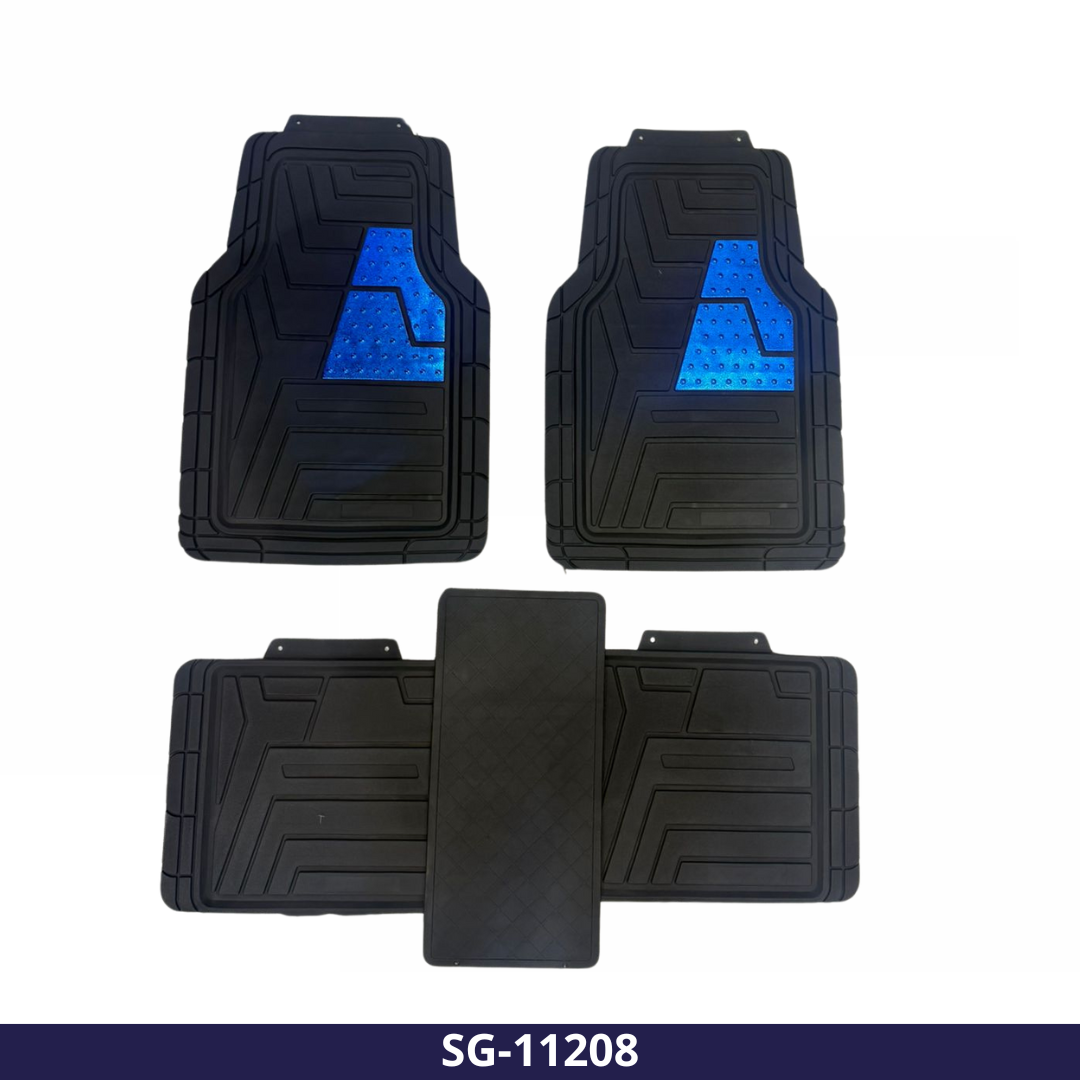 SG-12208 tapis standard caoutchouc bleu 5 pieces