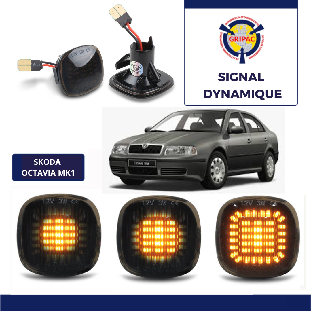 Signal dynamique fume skoda octavia MK1