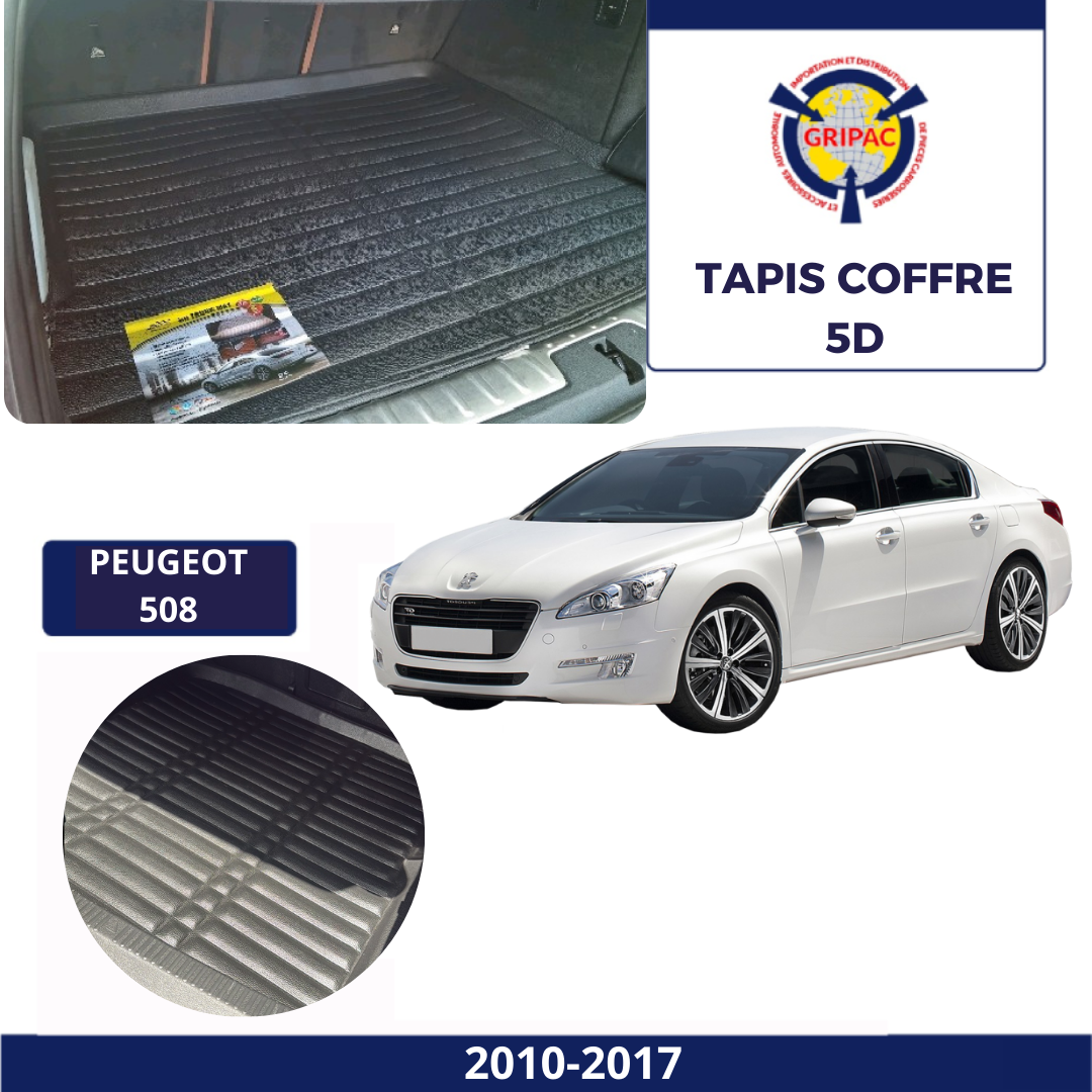 Tapis sur mesure coffre 5D Peugeot 508 2010-2017