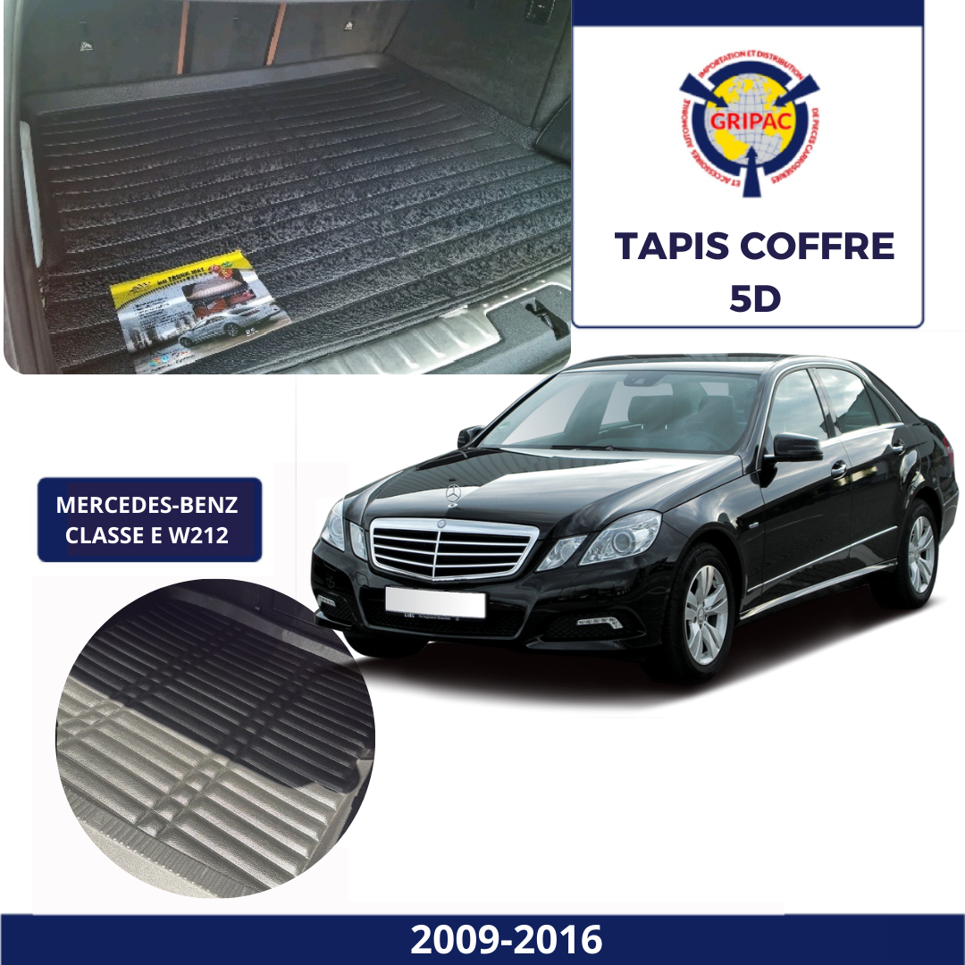 Tapis sur mesure coffre 5D Mercedes-benz classe E W212 2009-2016
