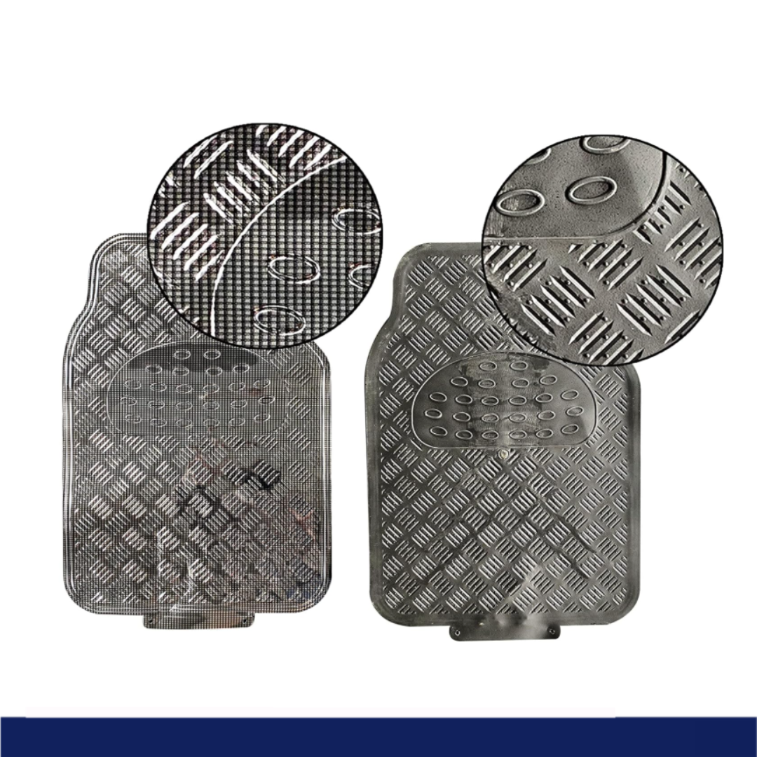 SG-11029 Tapis standard aluminium carbone 5 pieces