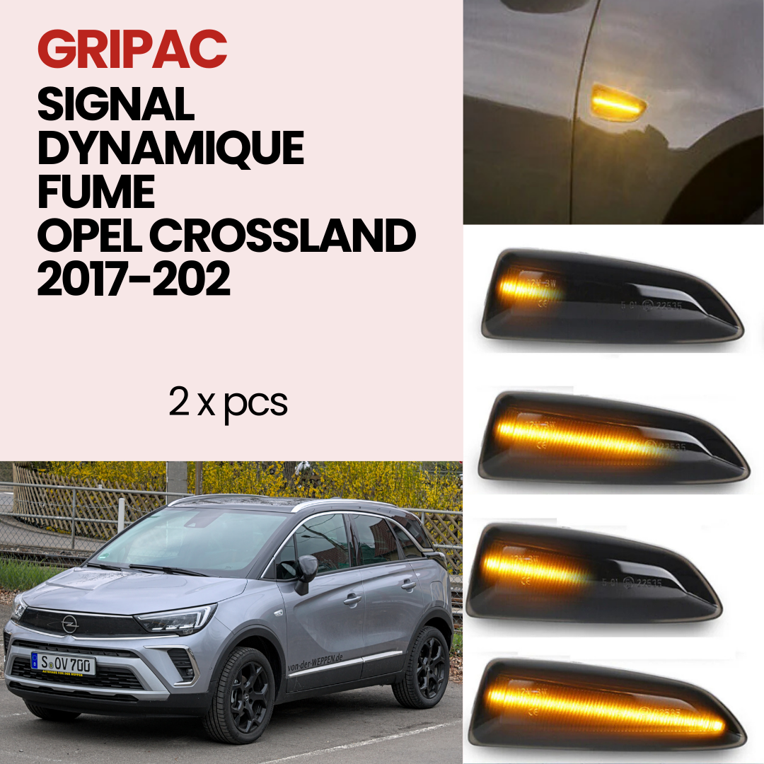 Signal dynamique fume OPEL CROSSLAND 2017-2024