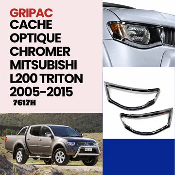 7617H Cache optique chromer mitsubishi l200 triton 2005-2015
