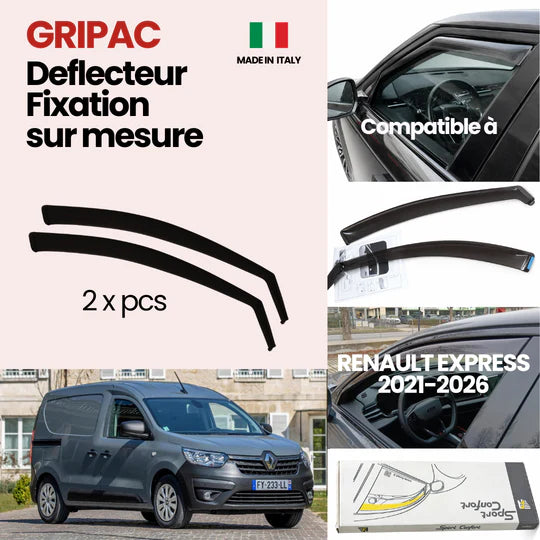 Renault express farad fixing air deflector