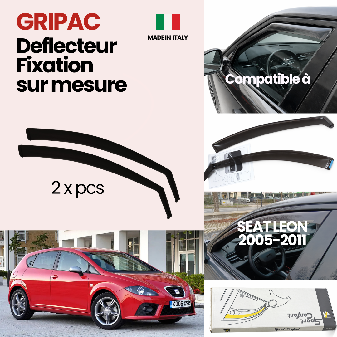 12-500 Deflecteur d'air fixation farad 2piece seat leon 2005-2011