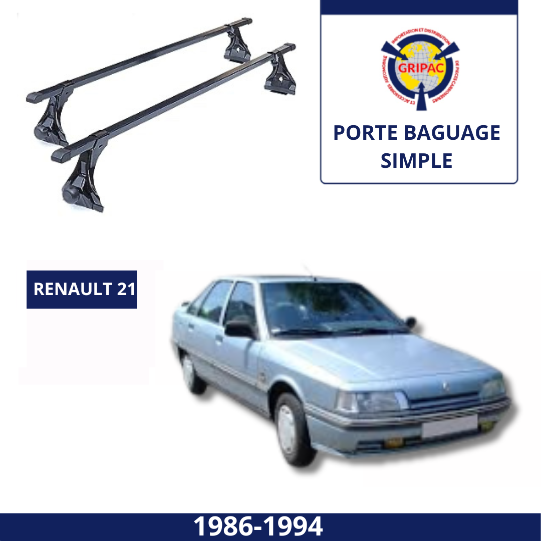 Porte baguage simple standard pour Renault R21 1986-1994
