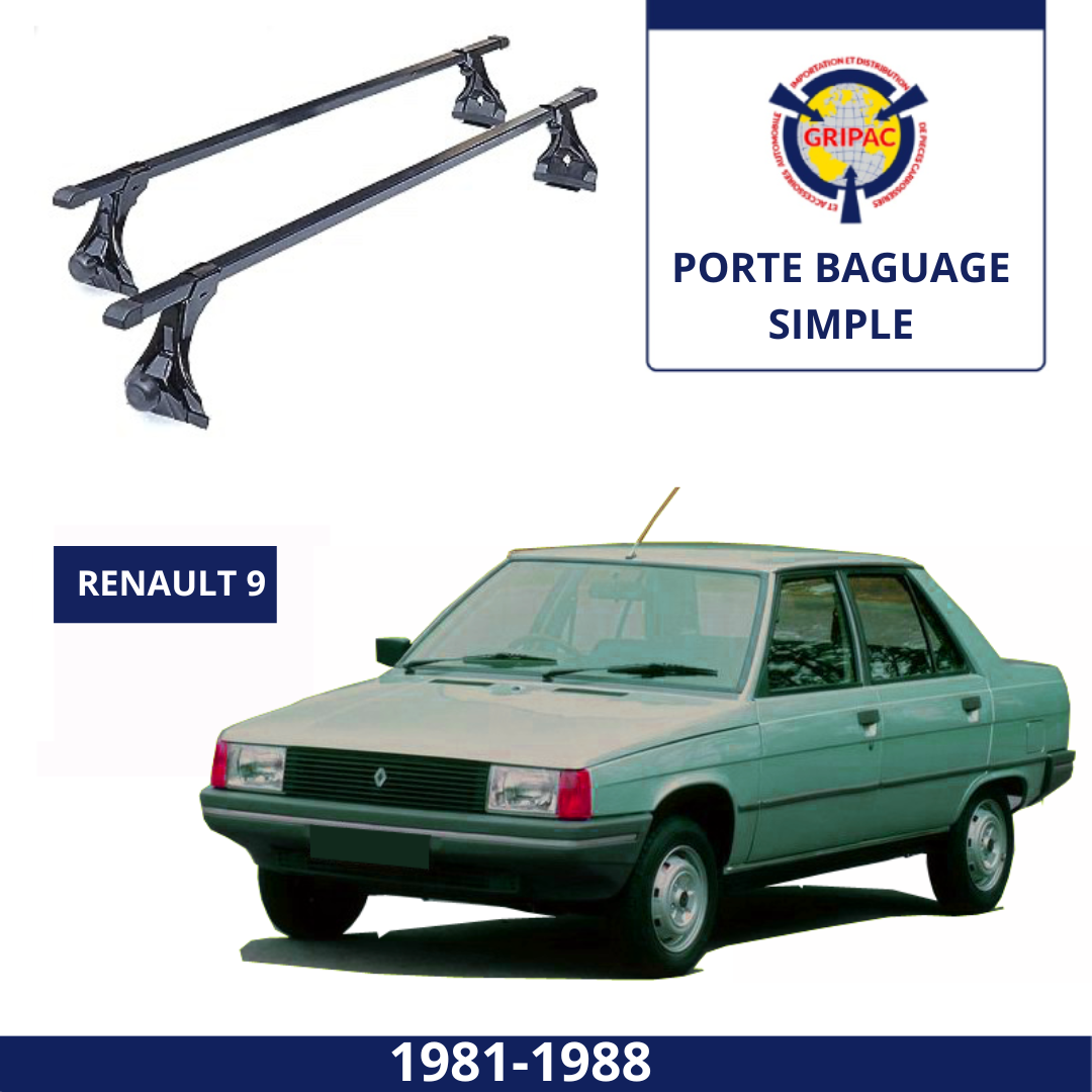 Porte baguage simple standard pour Renault R9 1981-1988