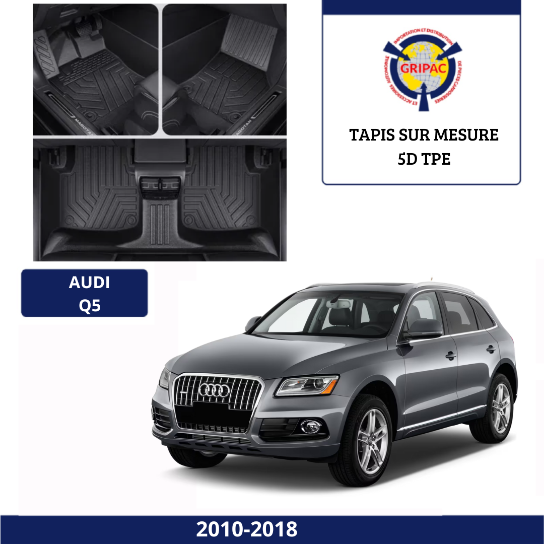 Tapis sur mesure 5D TPE Audi Q5 2010-2018