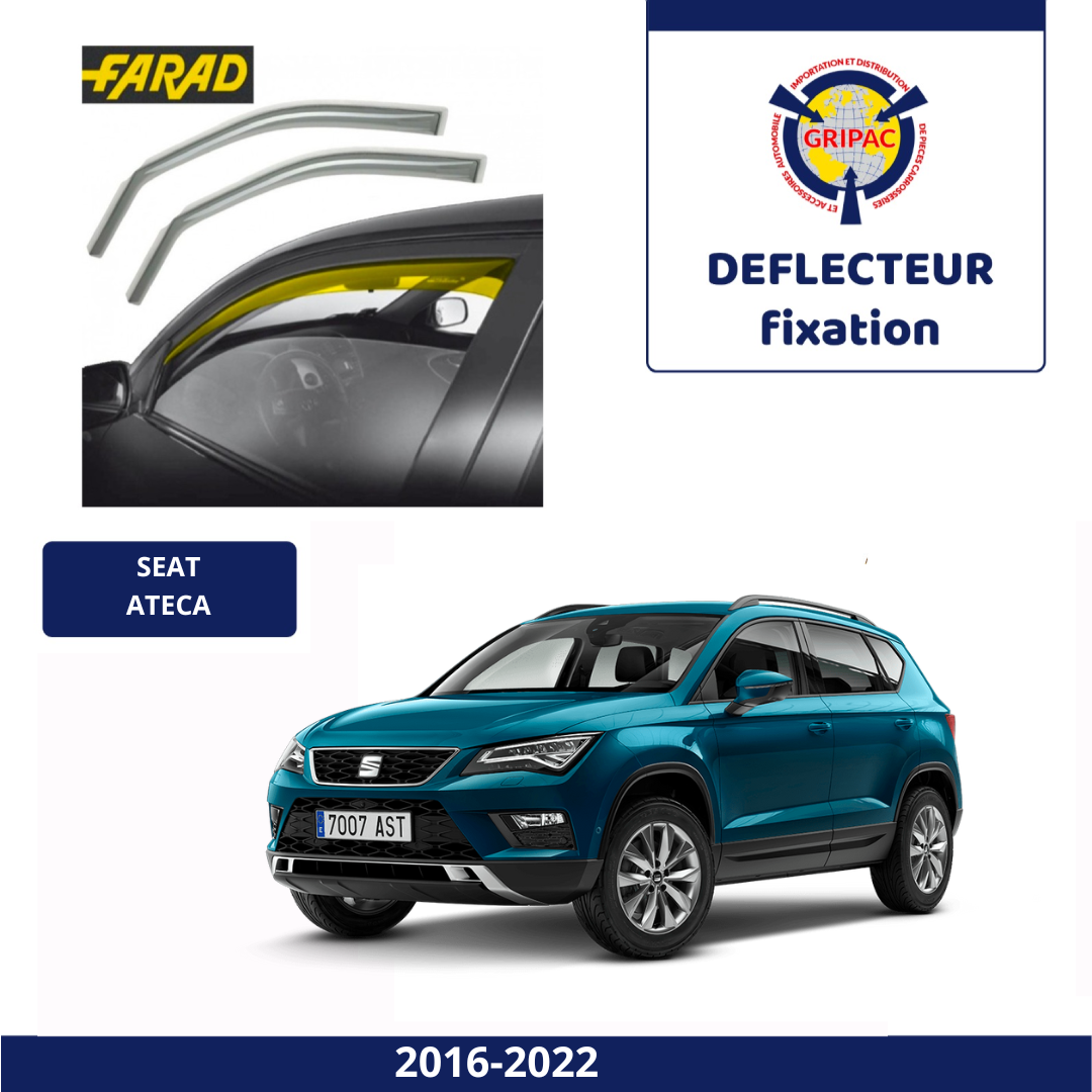 14-187M Deflecteur d'air fixation farad 2piece seat ateca 2016-2024