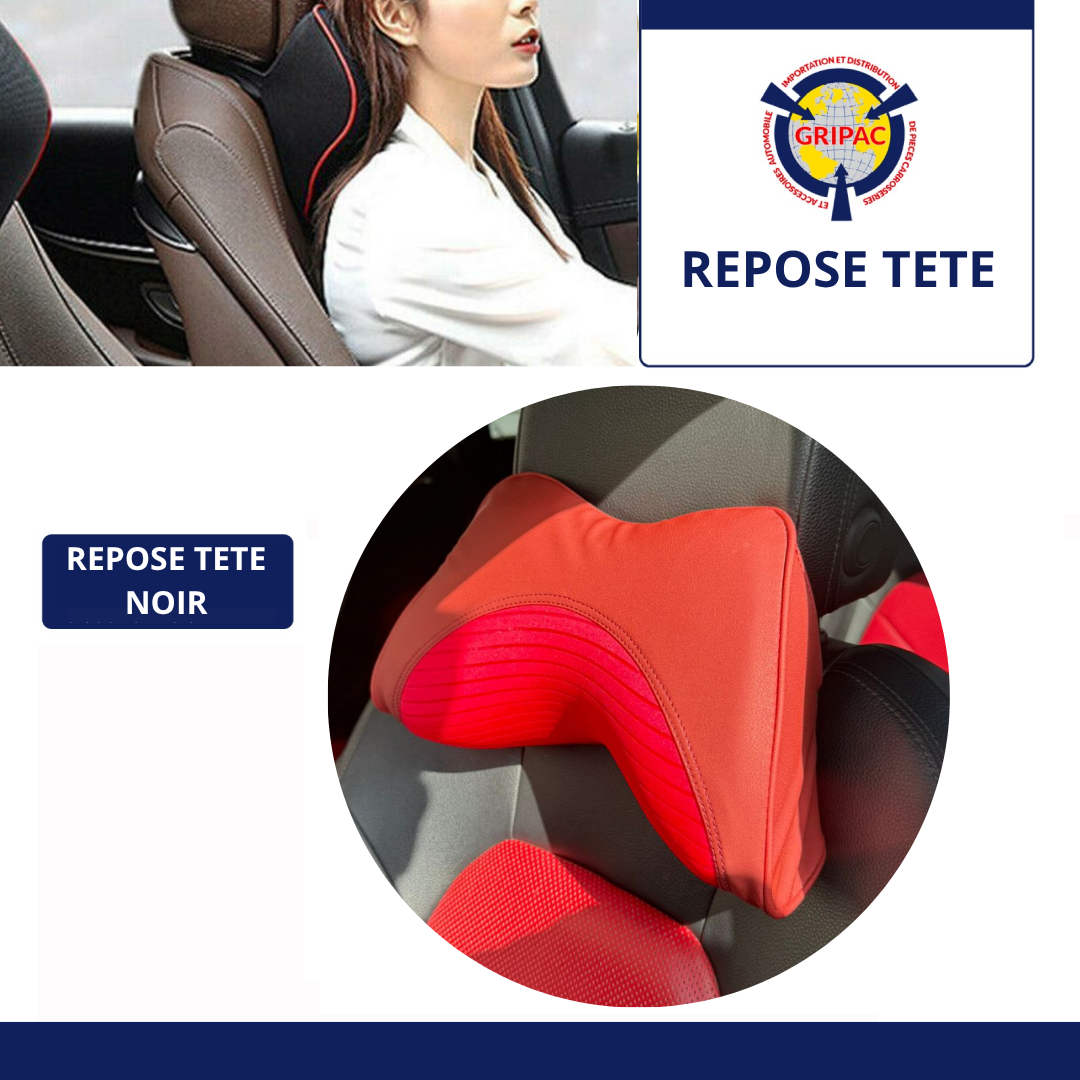 Repose tète mousse petit model rouge 1 pieces