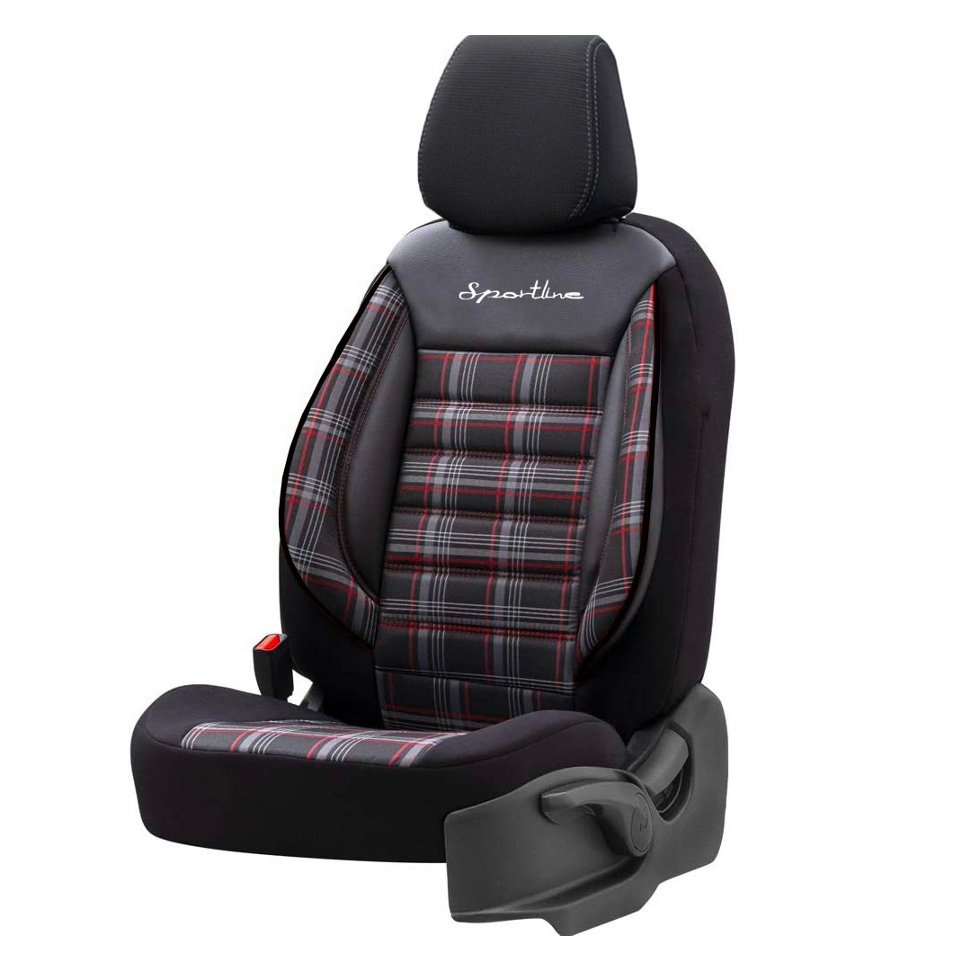 Housse sportline noir rouge standard