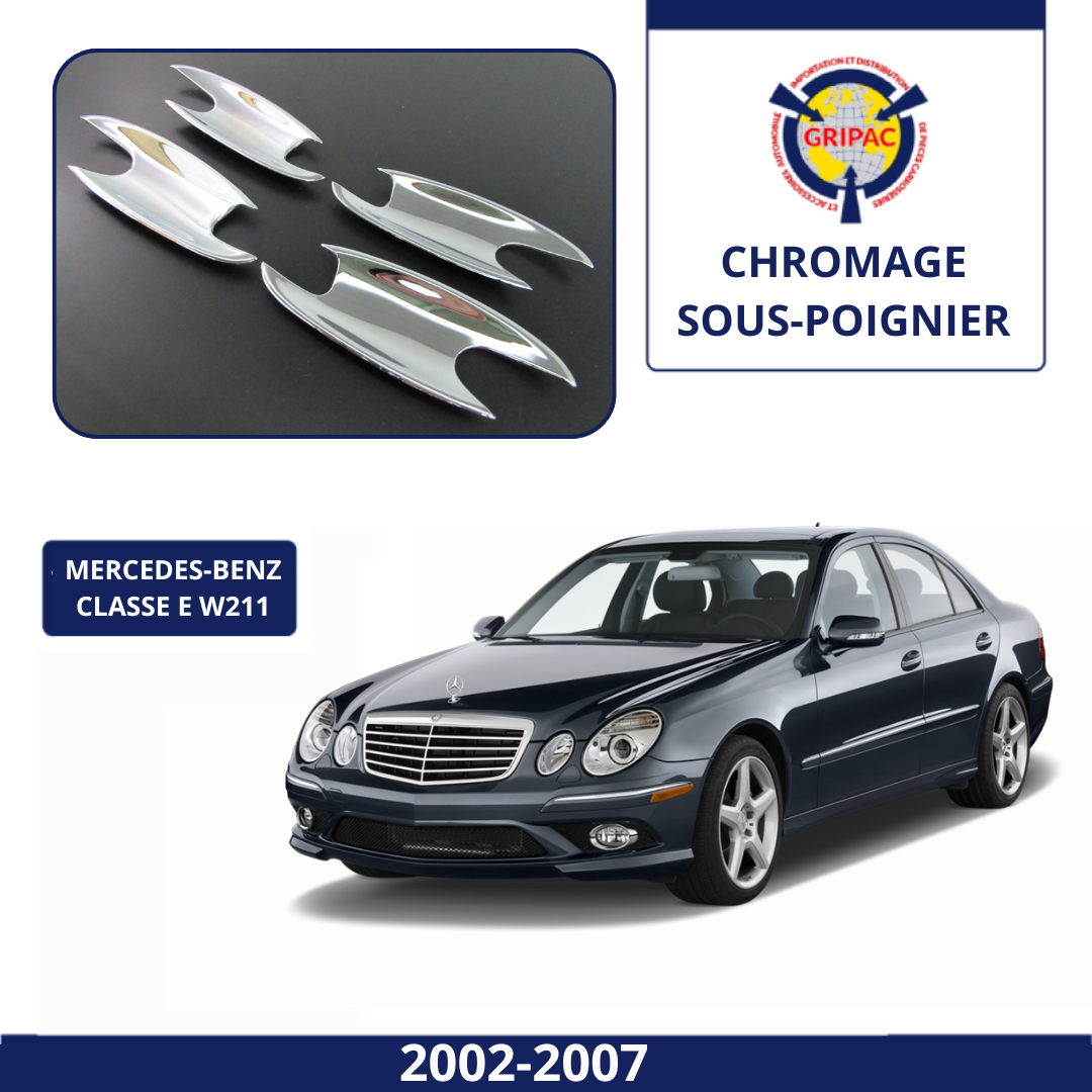 BHC-BZ204/ 4 Cache sous poignier mercedes-benz classe E W211 2002-2007