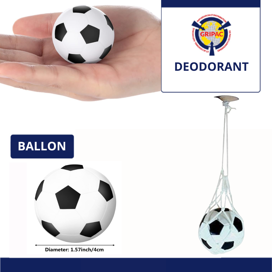 1 Deodorant ballon ventouse