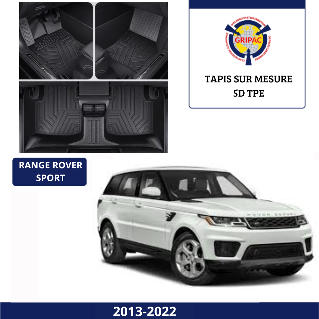 Tapis sur mesure 5D TPE Range rover sport 2013-2022