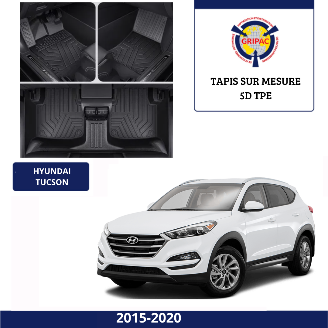 Tapis sur mesure 5D TPE Hyundai tucson 2015-2020
