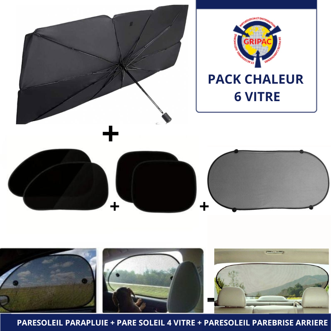 Pack chaleur 6 vitres