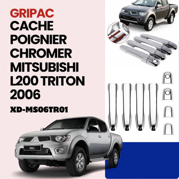 XD-MS06TR01/ Cache poigner chromer Mitisubishi l200 triton 2005-2015
